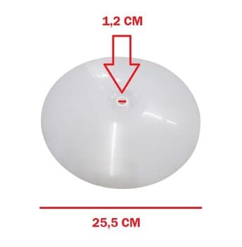 DISCO ASPERSIVO DO PRATO EVAPORADOR CLIMATIZADOR JOAPE ANGRA ANTIGO JOAPE BOB TODOS ATUAL JOAPE CASSINO ATUAL - FURO EIXO 12,0MM DIAM.EXT. 25,3CM