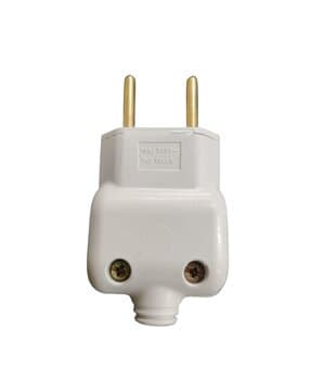 PINO ELÉTRICO PLUG MACHO EXTENSĂO 10A AMPERES 2 PINOS - ILUMI TIPO EXTENSĂO CORES SORTIDAS - 2PNBR