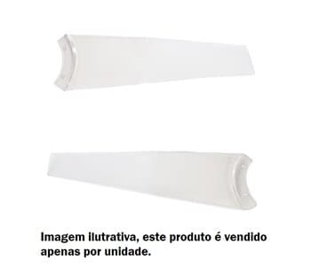 PÁ HÉLICE P/VENTILADOR DE TETO ALISEU JET COR CRISTAL TRANSPARENTE - PÁ PLÁSTICA ALISEU JET - *VENDIDA P/UNIDADE