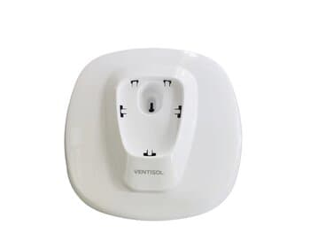 Suporte Base da Coluna do Ventilador de Mesa Ventisol 50cm - Base Mesa Turbo 50cm cor Branca c/Impressăo