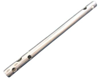 HASTE DE METAL P/FIXAR VENTILADOR DE TETO - COR METAL - COMP.20 A 24CM - MODELO EXCLUSIVO P/VENTILADOR VOLARE / VR LUX - COR NATURAL - foto 1 de 3
