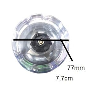 COPO PARA LIQUIDIFICADOR ELECTROLUX ELETROLUX EASYLINE CRISTAL - MODELOS BBR12 BBR20 BBR30 BBR40 BBR50