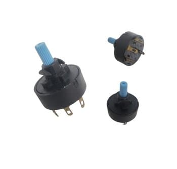 CHAVE DIMER INTERRUPTOR ROTATIVO 4-FIOS 3-VEL BIV200W POTENCIÔMETRO P/VENTILADOR ARNO 3-VELOCIDADES 4 FIOS