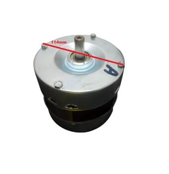 MOTOR P/EXAUSTOR 20CM/25CM VENT AIR/VENTAIR LINHA PESADA BIV08,0UF ALTA ROTACAO 3500RPM VAZĂO 1320/1800M3H 78DB EIXO 12,0MM - MOTOR MENOR