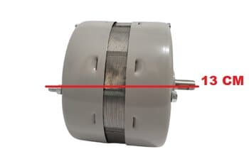 MOTOR P/EXAUSTOR VENTI-DELTA 50CM 110V - EIXO 10MM - USAR CAPACITOR 10UF *NAO INCLUIDO