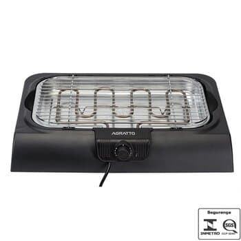 ASSADOR CHURRASQUEIRA GRILL ELÉTRICA PORTATIL 220VOLTS 2000WATTS - MR.CHEFF AGRATTO CH2-02
