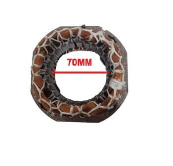ESTATOR BOBINADO MOTOR VENTILADOR OSC ARGE 50CM 110V STYLO TWISTER W51POS - *USAR C/CAP.08,5UF