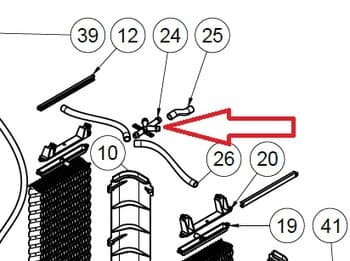 JUNÇAO DA MANGUEIRA DO CLIMATIZADOR VENTISOL CLIPRO45 CLIPRO70 CLIPRO100 - UNIAO CONEXĂO DAS MANGUEIRAS