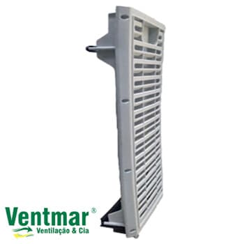 CARENAGEM LATERAL DO CLIMATIZADOR MWM M4500 CLI41LT CLI45LT - 59,5X20,5X6CM