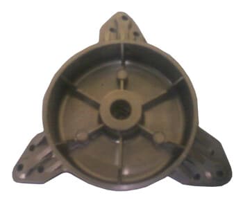 Centro da Helice para Ventilador Qualitas 50/60cm F-16MM PML cor Preta C/FURO REDONDO P/PORCA N/PONTA - Ventilador Parede e Coluna - Cubo para Helice do Oscilante 50/60cm