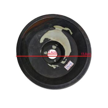CANOPLA VT SUP PL CORES GRANDE- DIÂMETRO DA CANOPLA 16CM / FURO DA HASTE 2,7CM