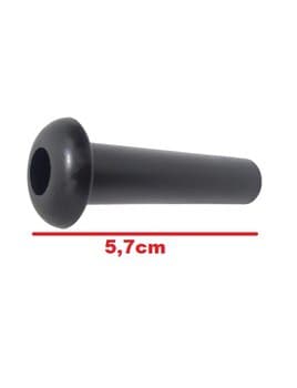 PÍNO PUXADOR DO OSCILANTE VENTILADOR VENTISOL POWER 70 ATUAL 04/2023 PRETO - FIXADO COM PARAFUSO