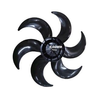 HELICE DE 40CM P/VENTILADOR ARNO 40CM 6PAS - ARNO TS40 TURBO SILENCIO MAXX&GO - FURO 08,0MM TRAVA CRUZETA - foto 1 de 3