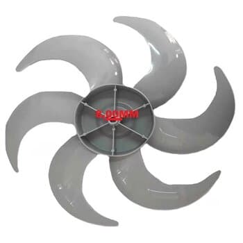HELICE DE 40CM P/VENTILADOR CADENCE EROS SUPREME 40CM 6PAS PLASTICA CINZA - FURO 8,0MM PONTA MEIA LUA SEM TRAVA TRASEIRA - HELICE CADENCE 40CM - foto 1 de 3