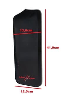 PA HELICE P/VENTILADOR DE TETO ARGE CLASSIC / LOREN SID COMERCIAL - METAL COR PRETA - ENCAIXE GARRA SUPORTE DE 1FURO - *VENDIDA P/UNIDADE