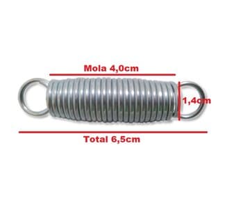 Mola de Traçăo Cortador de Legumes Vitalex Médio e Grande - Mola do Cortador Vitalex Grande e Médio - *Vendida p/Unidade