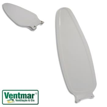PA HELICE P/VENTILADOR DE TETO VENTISOL WIND LIGHT PETALOS PLASTICA BRANCA - *VENDIDA P/UNIDADE = 01-PA - foto 1 de 5