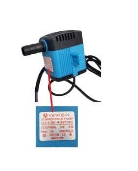 BOMBA DE AGUA 0600LH 110V 10,0W HMAX 1,20MT P/CLIMATIZADOR VENTISOL CLIN8 CLIN16 CLIN35 CLIN60 CLIN80 60HZ BICO-13MM - SUBMERSIBLE PUMP LH-1100 R-5977SC