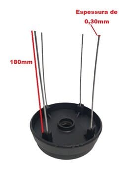 BASE SUPERIOR EXTERNA DO CORPO DO MOTOR DO LIQUIDIFICADOR VITALEX ALTA ROTAÇĂO - 04 A10 LITROS MODELO COM ENCAIXE P/ROLAMENTO 6202 - COR PRETA