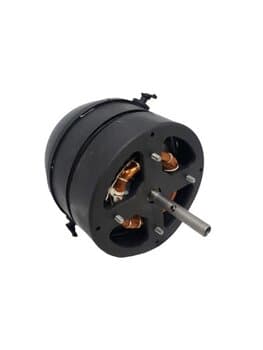 MOTOR P/VENTILADOR LOREN SID ORBITAL 40CM 110V06,0/06,5UF - MOTOR COMPLETO COR PRETA - EIXO 10MM - USAR C/CAPACITOR 06,0/06,5UF