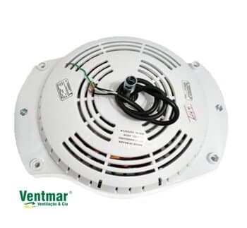 MOTOR P/VENTILADOR DE TETO SPIRIT 203 2PÁS 110V09,0U BRANCO - MODELO 2PÁS 203 COM ROSCA P/LUMINÁRIA