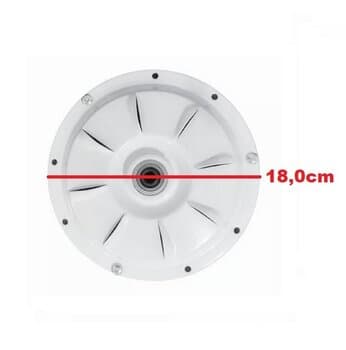 MOTOR P/VENTILADOR DE TETO ALISEU DUO SMART 220V ALD80-220 90W P/3-PAS - MOTOR DUO - MOTOR VENTILADOR SMART - *USAR C/CAP. 00,0UF - foto 1 de 4