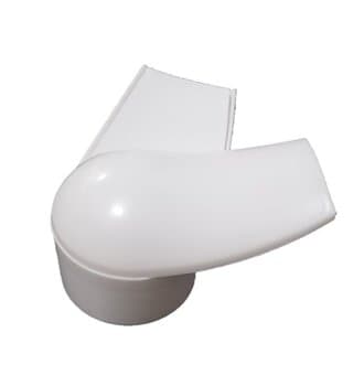 BICO DO UMIDIFICADOR VENTISOL U-04 3,7 LITROS SAÍDA DUPLA - DIRECIONADOR PLÁSTICO U04/ U 04 - ENCAIXE 4,8MM