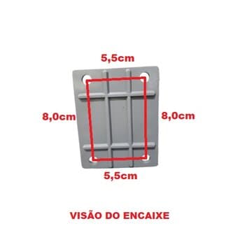 RODA 032MM RODIZIO P/CLIMATIZADOR JOAPE PEDESTAL COPACABANA 660 CASSINO 737 JURĘRĘ 767 GUARUJÁ 770 FORTALEZA 777 -*VENDIDA P/UNIDADE- FIXA C/SUP. 10X8