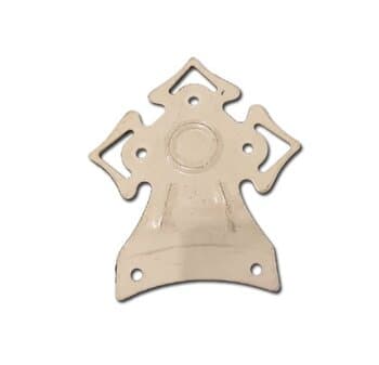 GARRA P/VENTILADOR VENTI-DELTA MOTOR MAIOR - COR BEGE 3-TRIANGULOS GDE - *VENDIDA P/UNIDADE - 2F/MT-0,0CM 3F/PA-0,0CM - TORNADO/ RIOPRELUSTRES