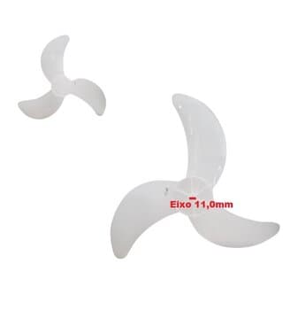 HELICE DE 60CM P/VENTILADOR ARGE MAX A-11 60CM 3PÁS E-11,0MM PRD C/TRAVA TRASEIRA - ATUAL P/EIXO 11,0MM