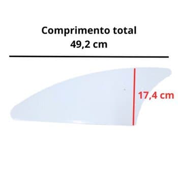 PÁ HÉLICE P/VENTILADOR LOREN SID M1/M2 - MODELO FACĂO IRIS COR BRANCA P07I/BR - *VENDIDA P/UNIDADE