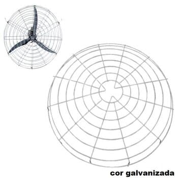 GRADE P/VENTILADOR 100CM GRANJTEC/GRANTEX DE 1-METRO - 01UN METAL GALVANIZADA - SERVE P/DIANTEIRA OU TRASEIRA
