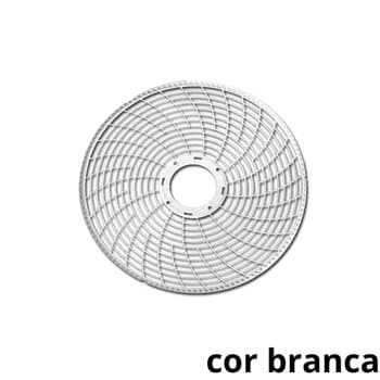 GRADE P/VENTILADOR 50CM DÔMINA PL BRANCA 6 OU 8PÁS COLUNA MESA PAREDE - SERVE P/DIANTEIRA OU TRASEIRA - *VENDIDA P/UNIDADE - foto 1 de 2