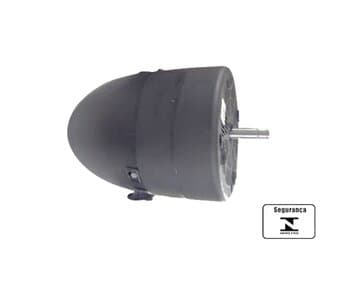 MOTOR P/VENTILADOR GOAR SOLASTER 50/60/65/70CM BIV10,0UF PRETO - GOAR70CM ACAPULCO BARCELONA VENEZA PLUS E-12,0MM PML C/TRAVA N/PONTA