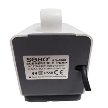 BOMBA DE ÁGUA 3000LH 220V 60,0W HMAX 3,00MT P/CLIMATIZADOR ROTOPLAST POLO CLIMA ECO BRISA EBONE AG-FOG4 FOG5
