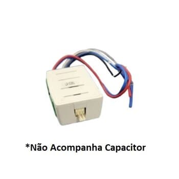 MODULO RECEPTOR DO CONTROLE REMOTO 220V P/VENTILADOR VENTI-DELTA LUNIK EFYX 2A-GER SEM CAPACITOR SEM CANOPLA -*APENAS MODULO RECEPTOR*