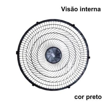 GRADE P/VENTILADOR 30CM VENTISOL NOTOS - PLÁSTICA COR BRANCA - SERVE P/DIANTEIRA OU TRASEIRA - *VENDIDA P/UNIDADE