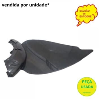 PÁ HÉLICE P/VENTILADOR DE TETO ALISEU NORMAL TRADICIONAL - PLÁSTICA PRETA - C/ANEL - *VENDIDA P/UNIDADE * SALDĂO *