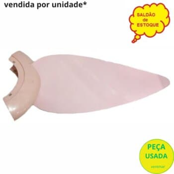 PÁ HÉLICE P/VENTILADOR DE TETO ALISEU NORMAL TRADICIONAL -PLÁSTICA ROSA - C/ANEL - *VENDIDA P/UNIDADE * SALDĂO *