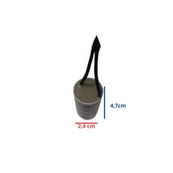 CAPACITOR 002,3UF 2FIOS RD 330VAC - CAP002,3 - CAPACITOR DE PARTIDA VENTILADOR DE TETO