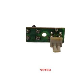 Módulo Receptor do Controle Remoto Climatizador Aquaclima Master Flux Bivolts - Apenas a Placa de Led da Central de Comando