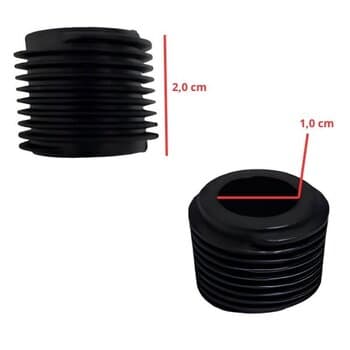 ENGRENAGEM ROSCA SEM FIM P/VENTILADOR DÔMINA 50/60CM 11,5MM ENCAIXE - ROSCA SEM FIM DOMINA NEO OCTOPUS - ENCAIXE EM EIXO 11,5MM