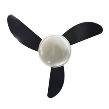 VENTILADOR DE TETO LOREN SID PRIMOR PEROLA 110V08,5UF 127W M3 BRANCO 3PAS TUBA BRANCA - CHAVE CONTROLE DE VELOCIDADE