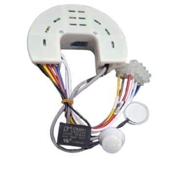 MODULO RECEPTOR 110V C/CAP.02,5UF - PLACA DE COMANDO CONTROLE REMOTO VENTILADOR VENTISOL CR0394-110V - *APENAS O RECEPTOR DO TETO*