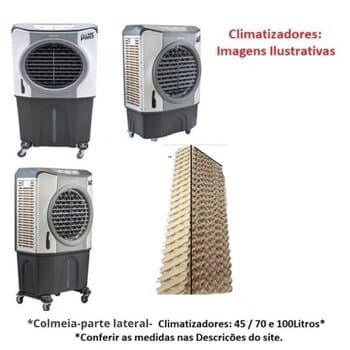 COLMEIA P/CLIMATIZADOR - ESP.05,0X L21,0 X A/C059,0CM LATERAL VENTISOL-CLI45LT CLI70LT CLI100LT PRO MWM-M4500 41LT *VENDIDO P/UNIDADE - PAINEL EVAPORATIVO 05921-05