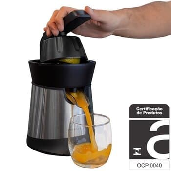 ESPREMEDOR DE FRUTAS VENTISOL AGRATTO 1PEQ INOX 110V 120W EXTRATOR - AEDF02I-01