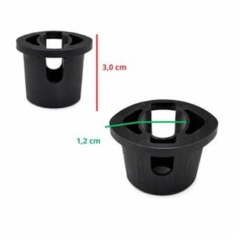 BUCHA INFERIOR DA HASTE ENCAIXA NO EIXO DO MOTOR P/VENTILADOR DE TETO SPIRIT - VENTILADOR LATINA