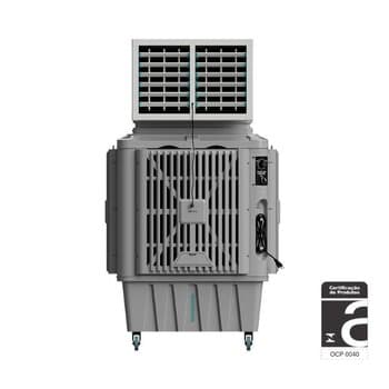 CLIMATIZADOR DE AR 120 LITROS 220V1100W VAZÃO 23.000M3/H - UMIDIFICADOR VENTISOL PORTÁTIL CLIN120PRO-02 3VEL CZA - foto 1 de 4