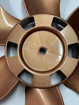 Helice P/ventilador de 50Cm Ventisol 6Pás BRONZE Turbo6 - F08,0Mm Prd C/trava Traseira - Mondial 50Cm/ Catavento E08Mm C/tt