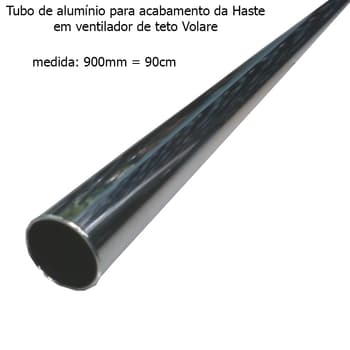 ACABAMENTO DE ALUMÍNIO CROMADO 90CM
